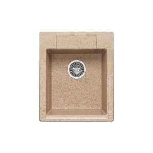 Мойка кухонная POLYGRAN ARGO 420 (песочный №302) Мойка кухонная POLYGRAN ARGO 420 (песочный №302)